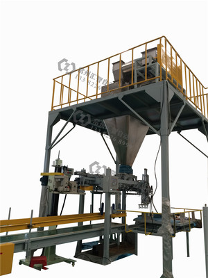 粉粒料全自动套袋定量包装机