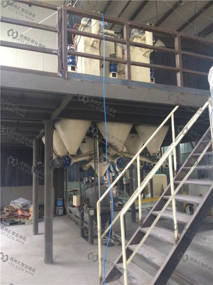 建材行业自动称重配料生产线