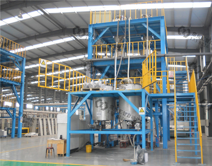 锂电池材料自动称重配料生产线