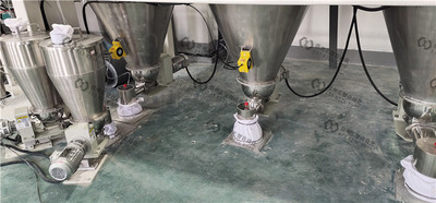 化工粉料自动称重配料生产线