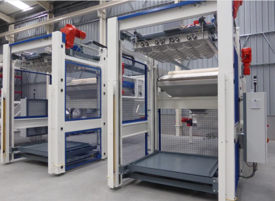 整垛托盘逐层全自动拆包机